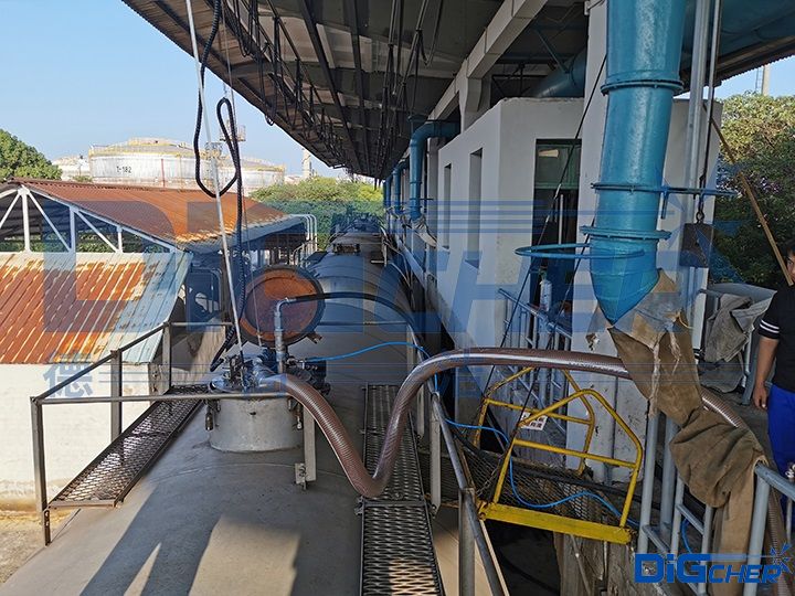 高壓水鐵路罐車自動清洗系統