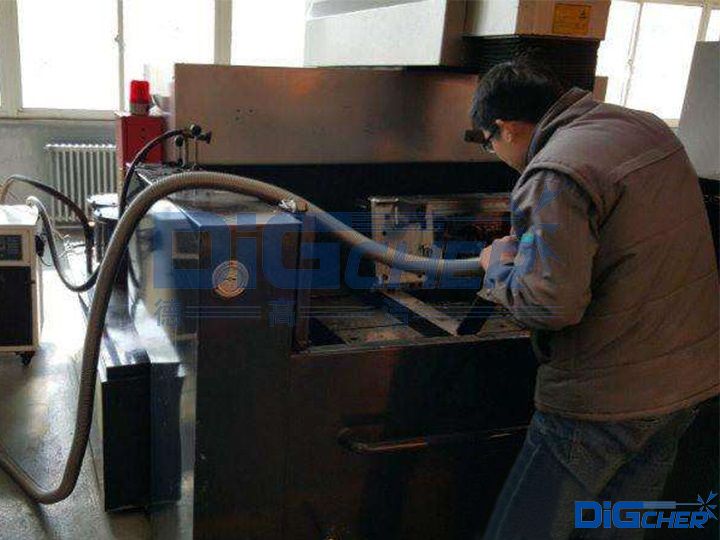 固液分離工業吸塵器吸油作業