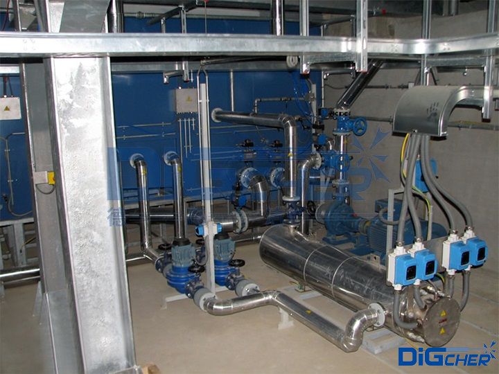 德高潔軌道列車自動清洗機加熱系統