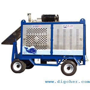 德高潔 DJ 2750/25DT 275MPa燃油超高壓清洗機